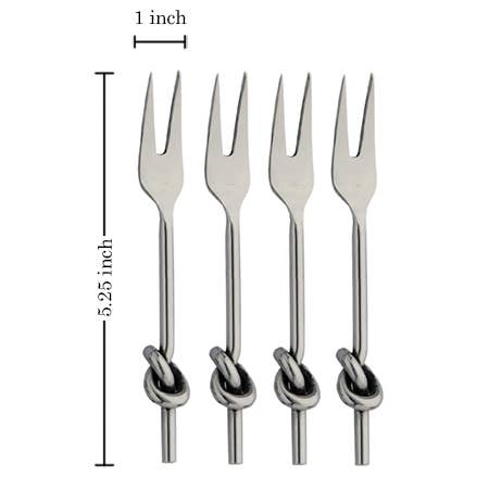 SS Knot Handle Forks