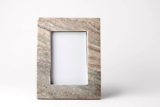 Brown Galaxy Marble Picture Frame for 4x6"