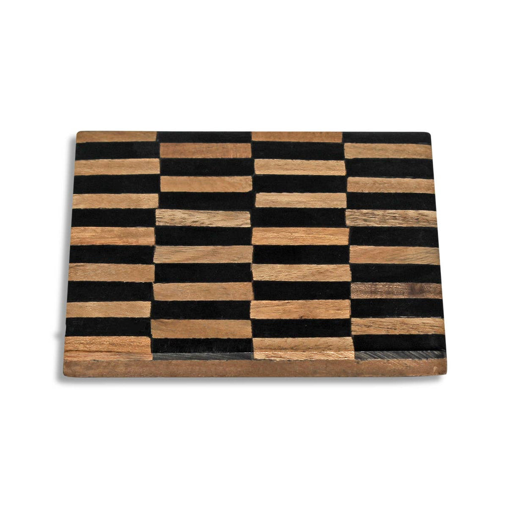 Black & Wood Coaster
