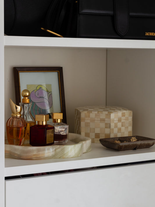 Checkered Jewelry Box