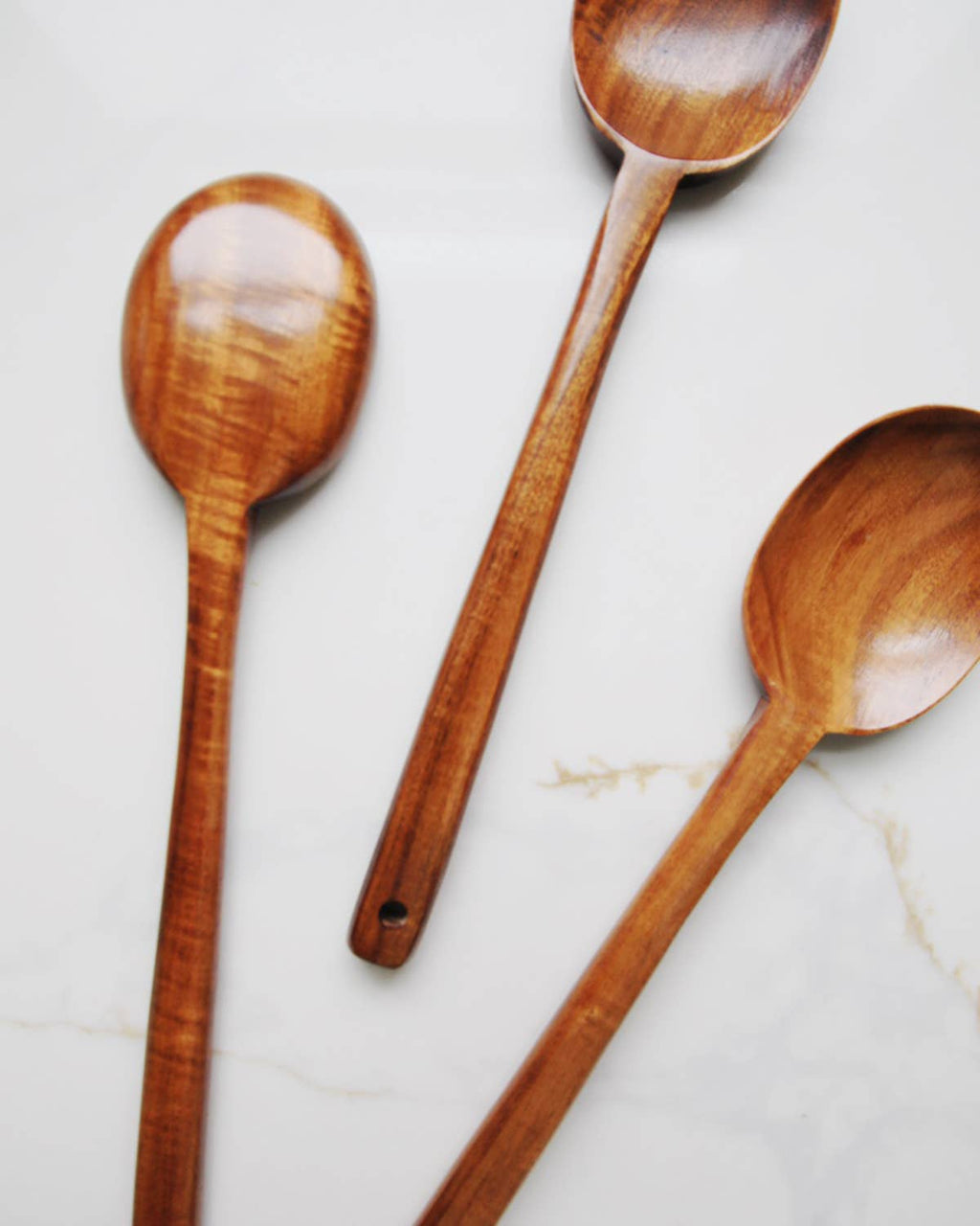 Teak Wood Long Handle Spoon