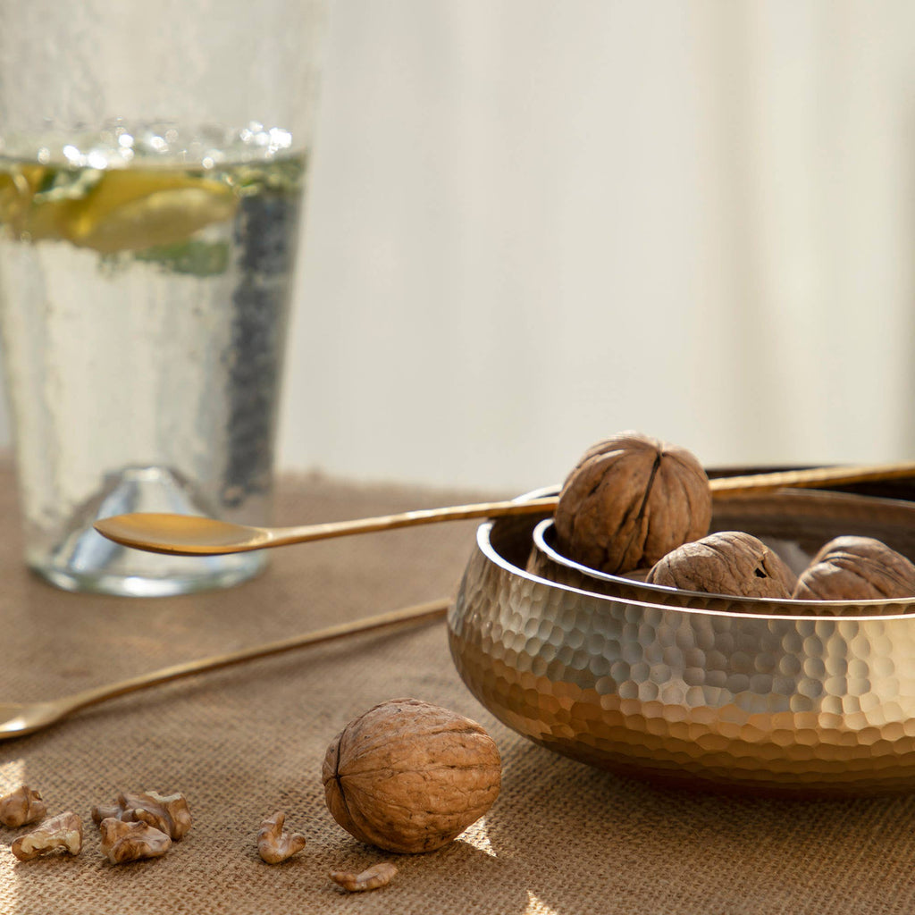 Brass Snack Bowls