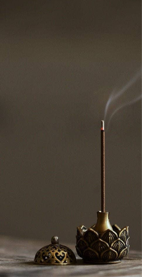 Mini Brass Incense Holder - Japan