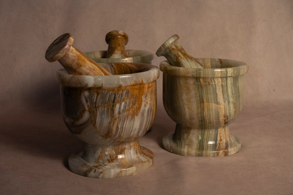 Mortar & Pestle - Multi Green