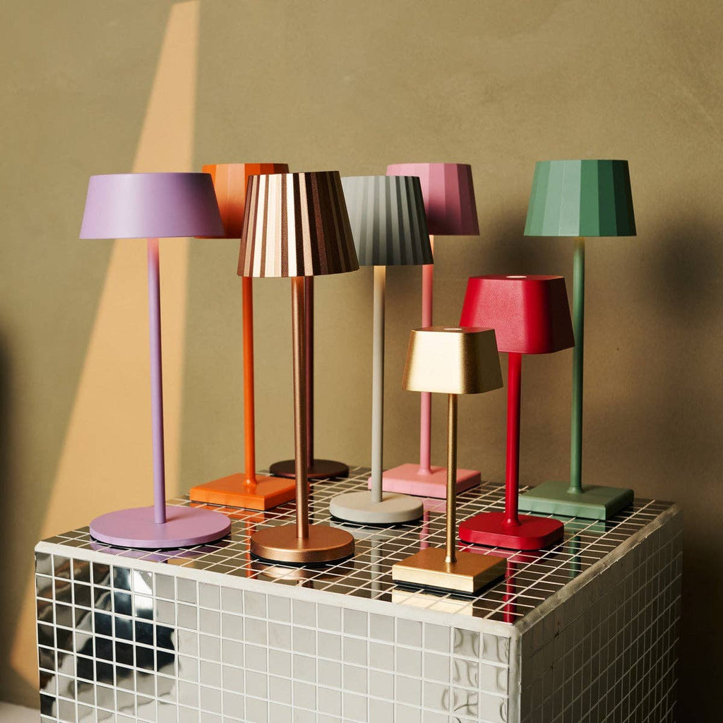 Luca Mocha Brown - USB Rechargeable Lamp | Minimalist, Playful & Dimmable