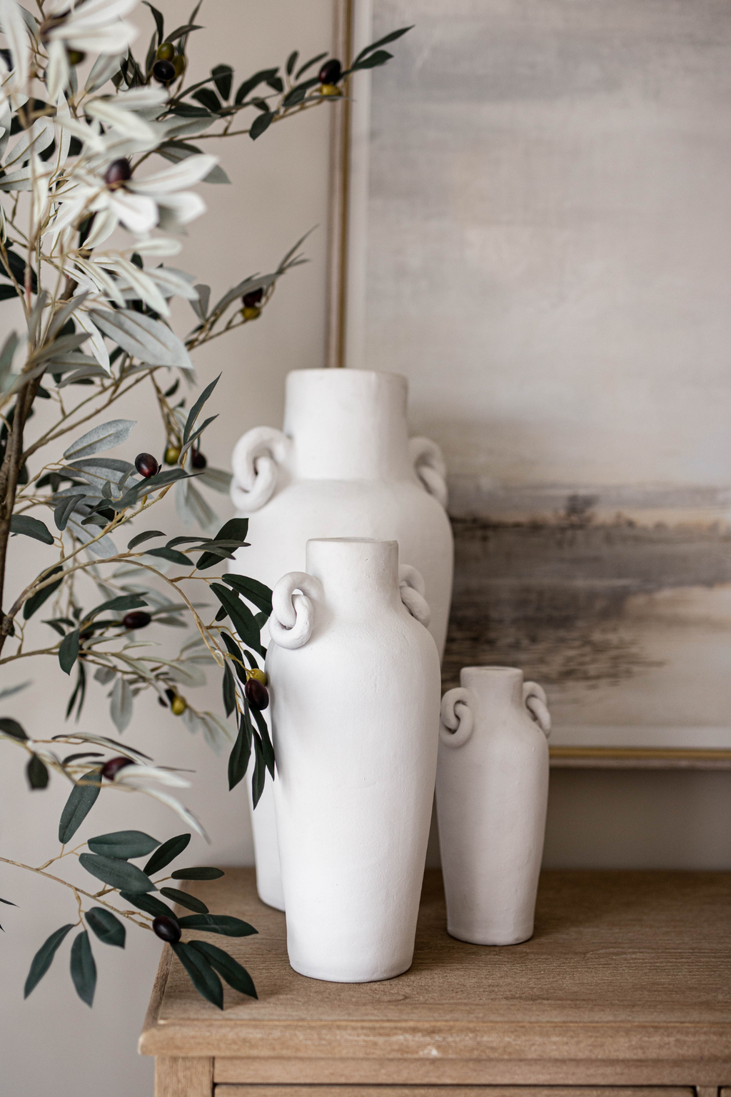 Santorini Urn Link Vase Small
