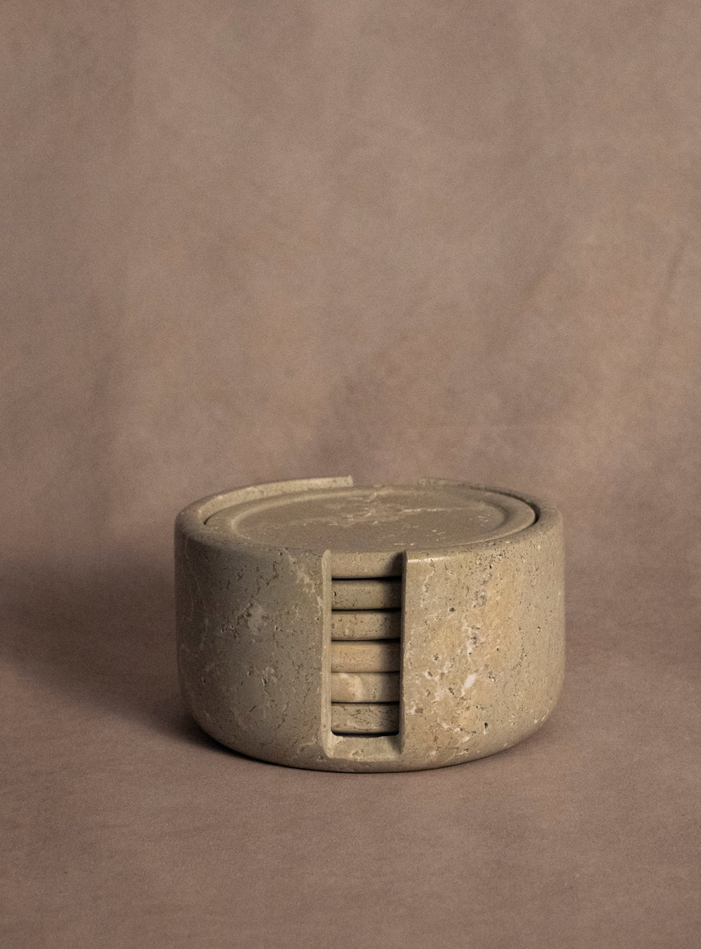 Coaster Set - Travertine
