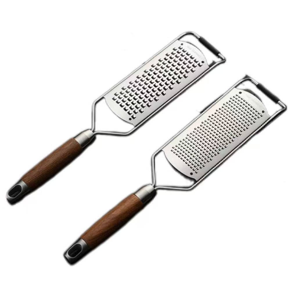 Cheese Grater with Walnut Wood Handle