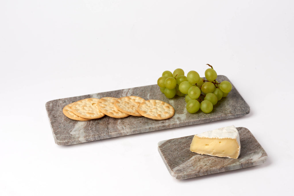 Brown Galaxy Marble Rectangle Tray