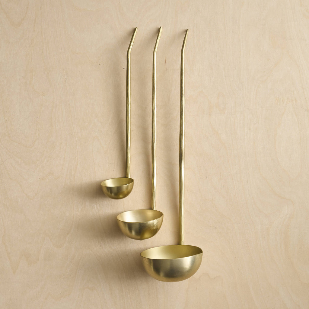 Forge Brass Ladles Assorted