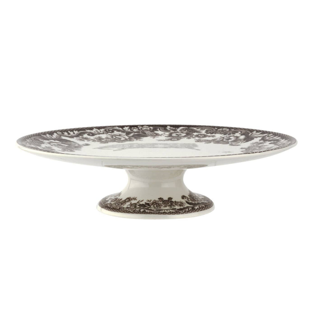 Spode Delamere 10.5 Inch Footed Cake Plate