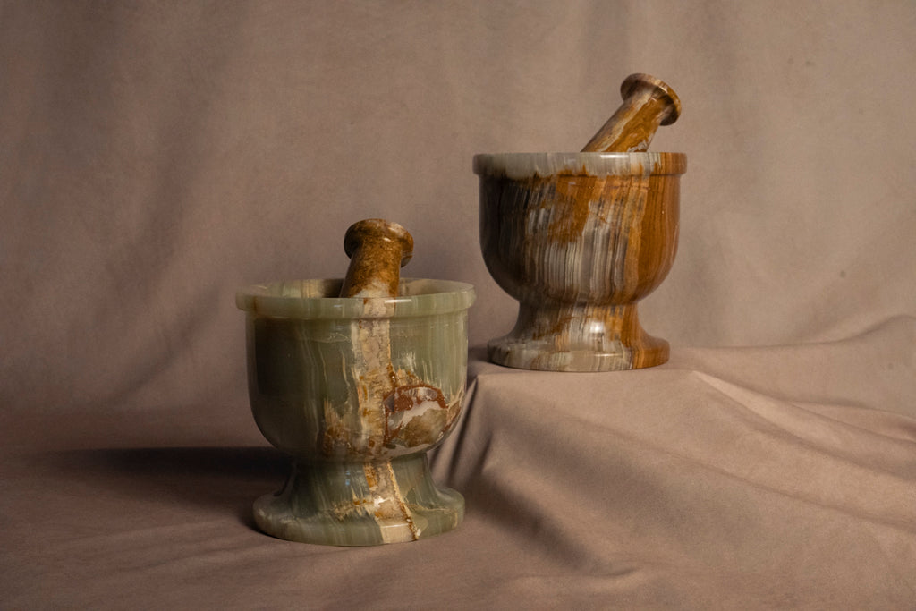 Mortar & Pestle - Multi Green
