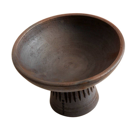 Fire Terracotta Pedestal Bowl