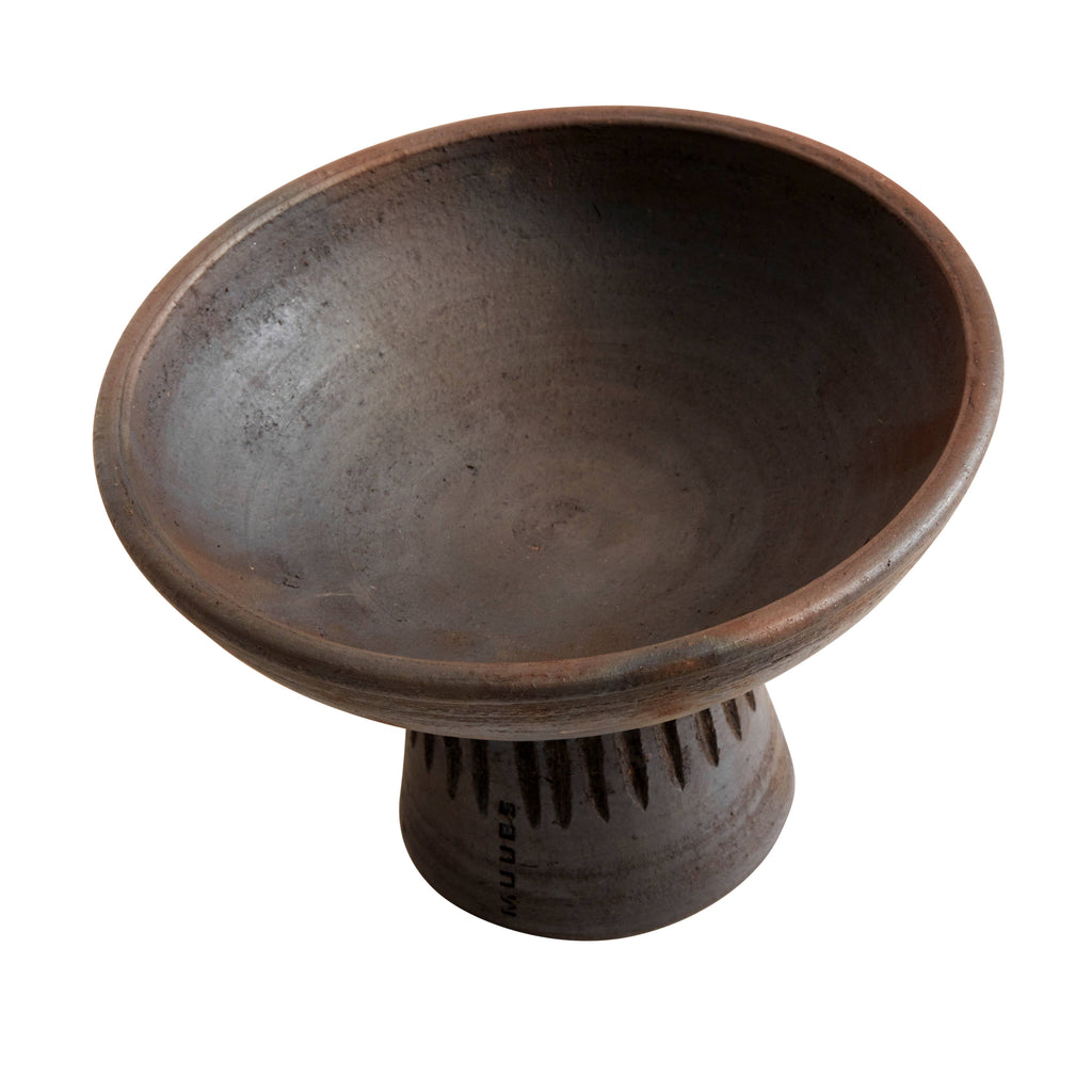 Fire Terracotta Pedestal Bowl
