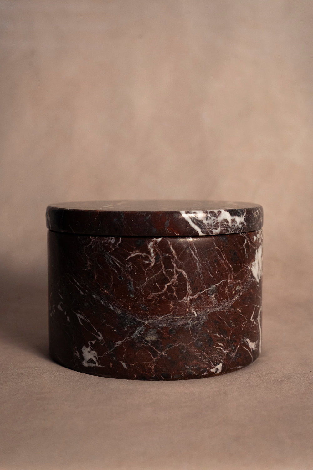 Candy Jar Red Zebra - Marble