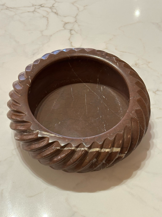 Swirl Chocolate Bowl - Marble