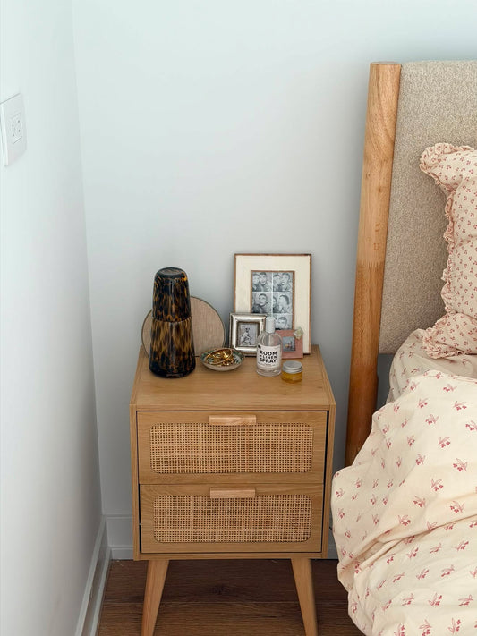 Tortoiseshell Carafe - Bedside + Guest Room Must-have