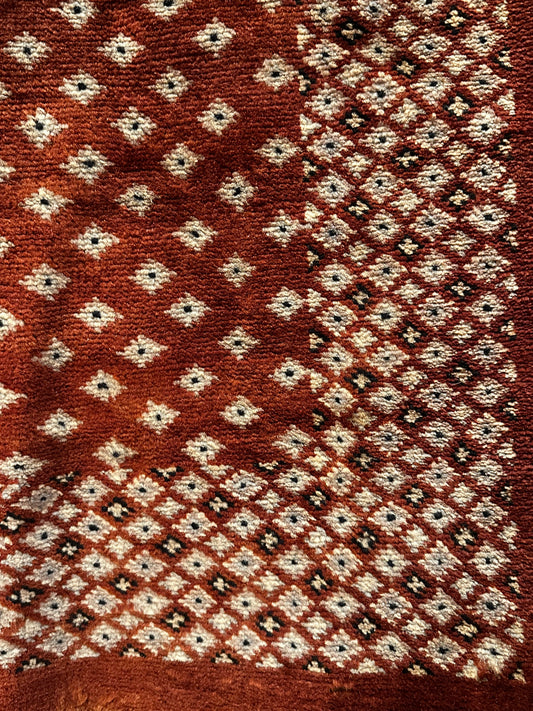 Silk Rug - Tapestry - 2.5' x 4' - 007