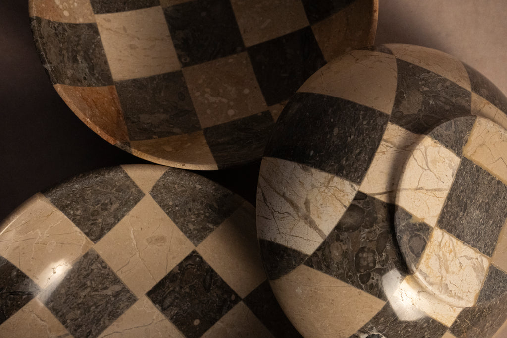 Classic Checkered Bowl