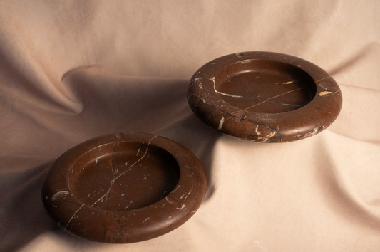 Trinket Dish - Marina Pink - Marble