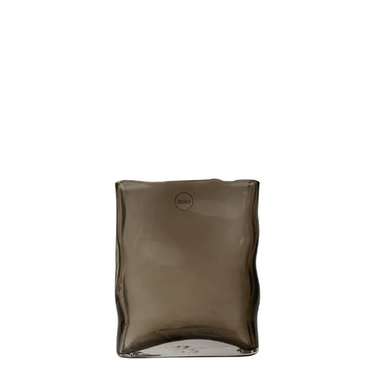 Meadows Brown Handblown Vase - Small