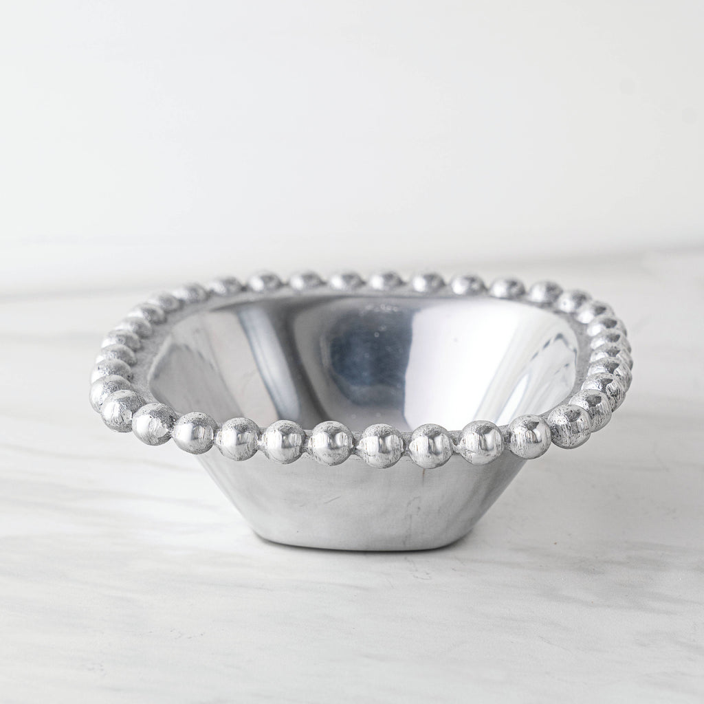 Beaded Square Bowl