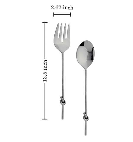 Stainless Knot Server Set