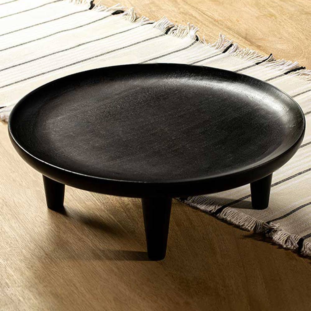 Mango Wooden Platter w/ Legs