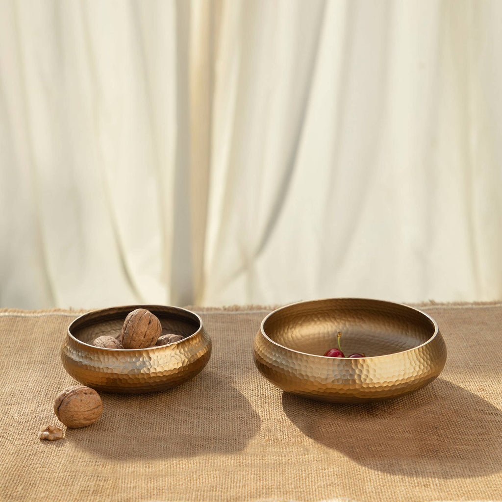 Brass Snack Bowls