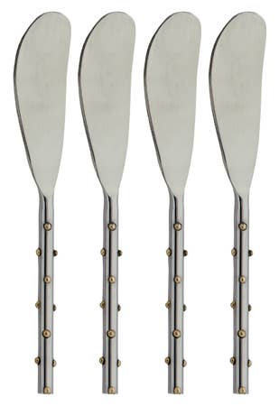 SS & Gold Dots Spreader Set