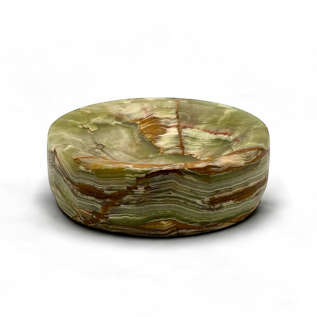 Platanus Collection Zafferano Verde Onyx 8" Honed Finish