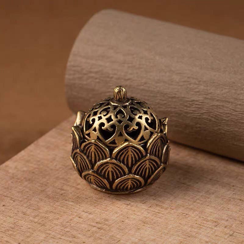 Mini Brass Incense Holder - Japan