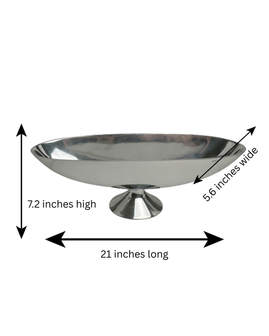 Polished Pedestal Vase
