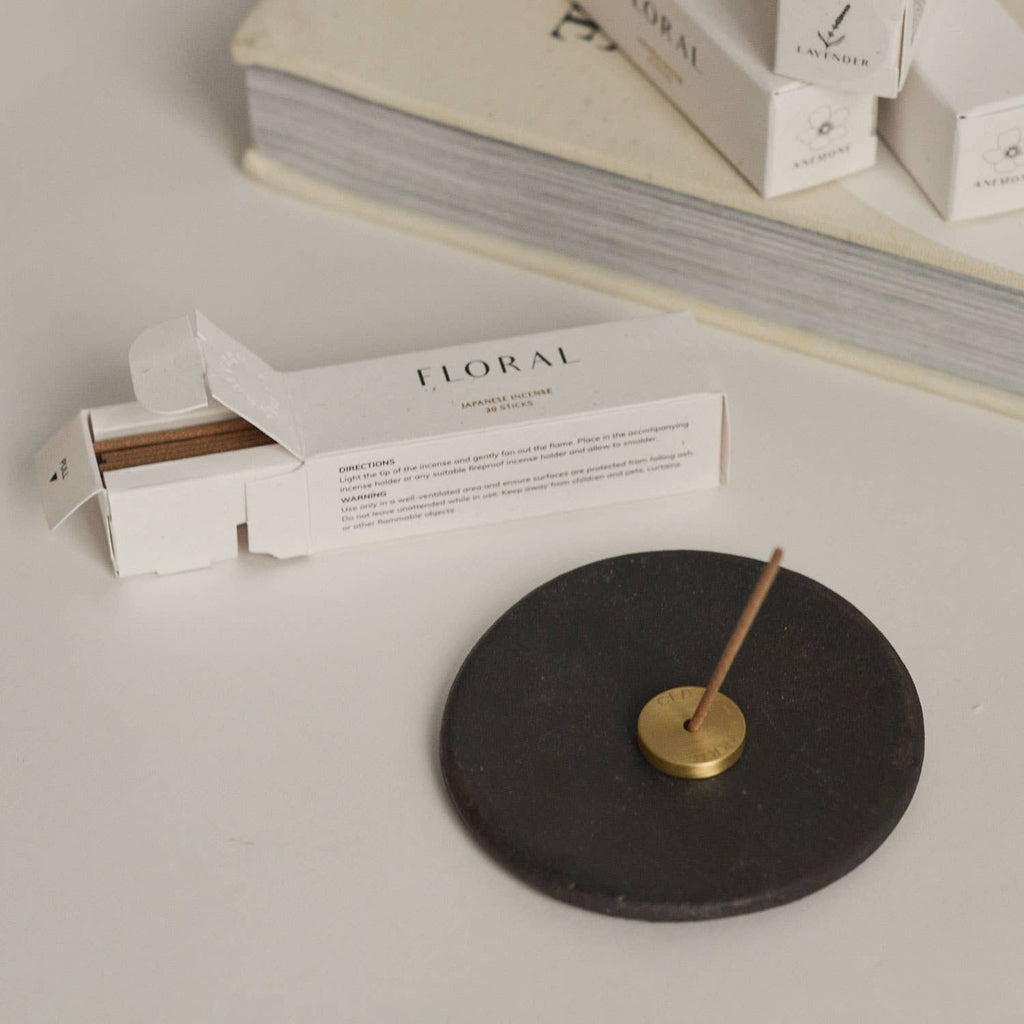 Anemone Japanese Incense Set | 30 sticks