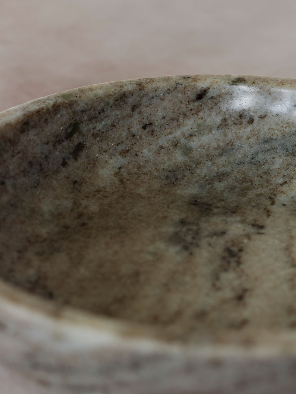 Sm. Brown Galaxy Marble Bowl 6"