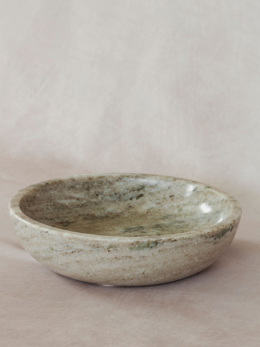 Sm. Brown Galaxy Marble Bowl 6"