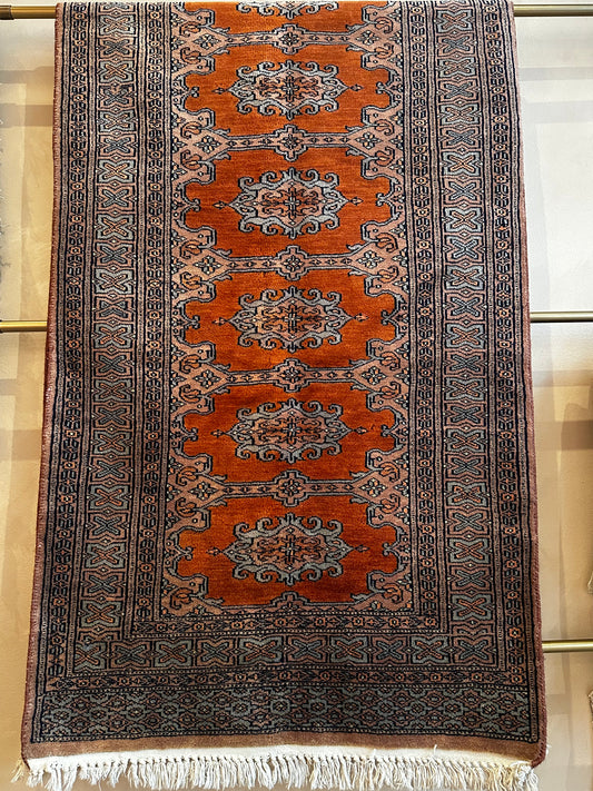 Silk Rug - Tapestry - 2.5' x 8' - 013