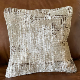Vintage Turkish Rug Pillow - Taj