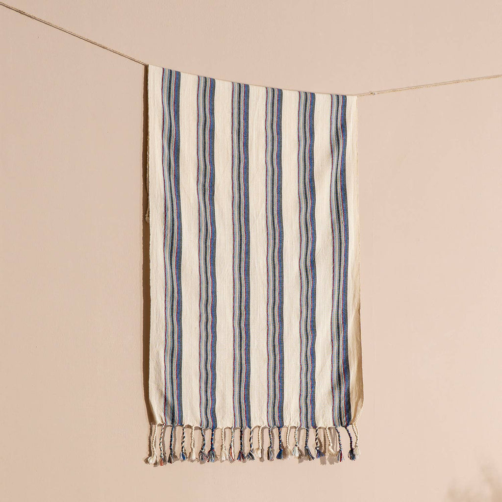 Turkish Hand/Dish Towels Peshtemal - Striped Multicolor
