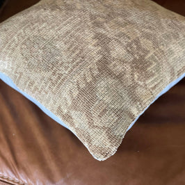 Pastel Vintage Persian Rug Pillow - Boho - Asli