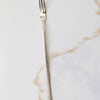 Hammered Stainless Steel Fruit Fork or Spoon