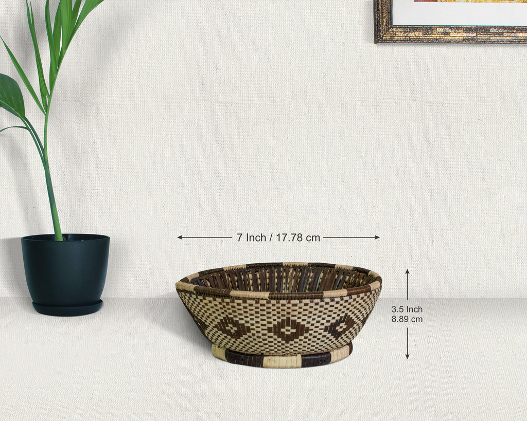 Brown Jupiter Fruit & Vegetable Bowl Basket
