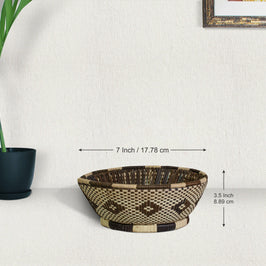 Brown Jupiter Fruit & Vegetable Bowl Basket