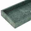 Green 12x6 in. Marble Rectangular Modern Candle Tray