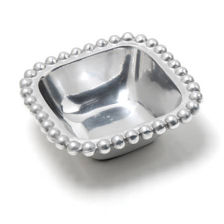Beaded Square Bowl