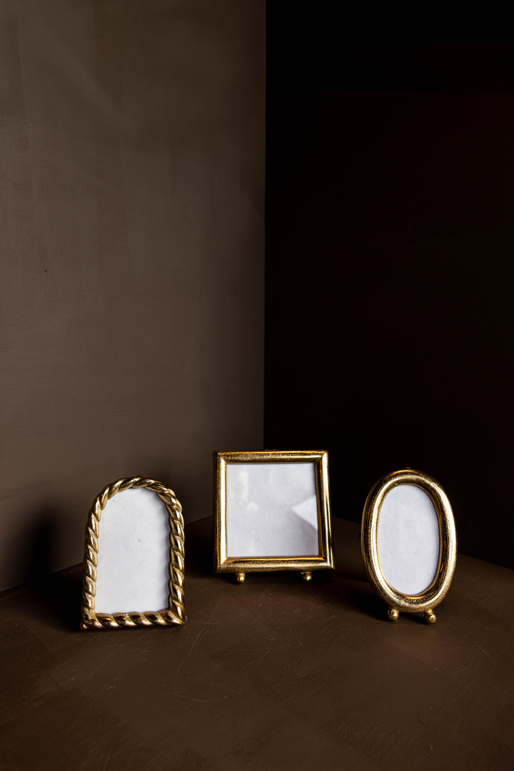 Brushed Brass Photo Frame
