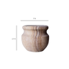 Hand Carved Sandstone Pot