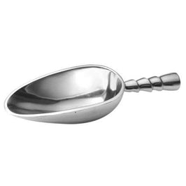 Medium Aluminum Ice Scoop - 9"