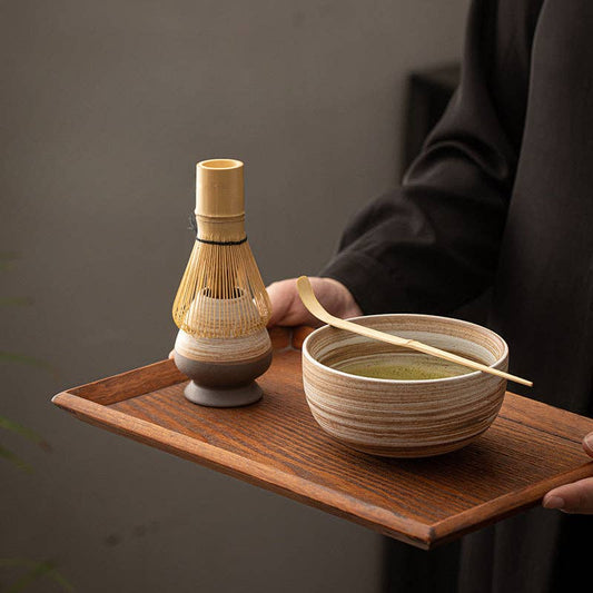 Classic Ceramic Bowl Matcha Set