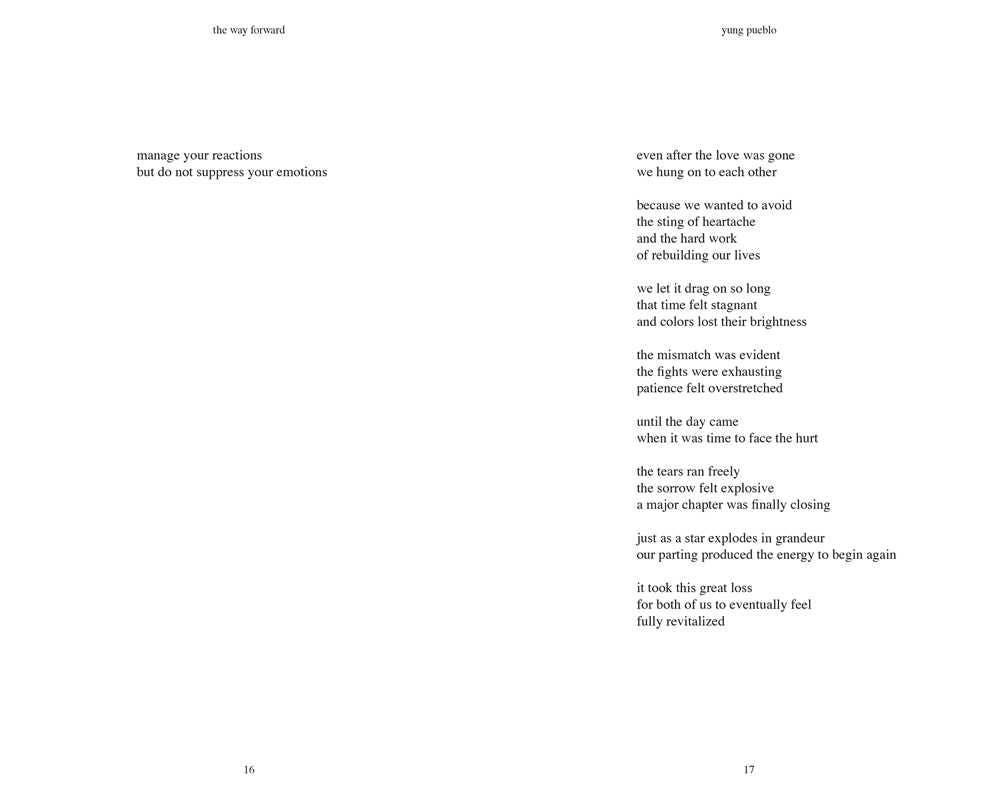 Way Forward by yung  pueblo